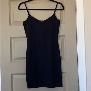 ASOS strappy black minidress
